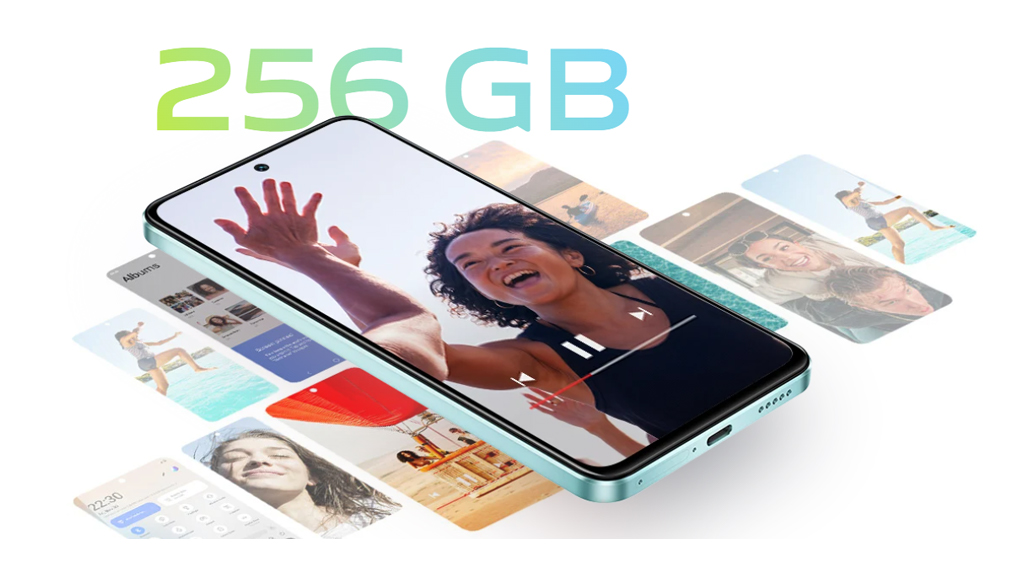 Kapasitas penyimpanan - Smartphone Vivo Y100 4G 8GB/256GB HIJAU SEMILIR Kapasitas penyimpanan - Smartphone Vivo Y100 4G 8GB/256GB HIJAU SEMILIR