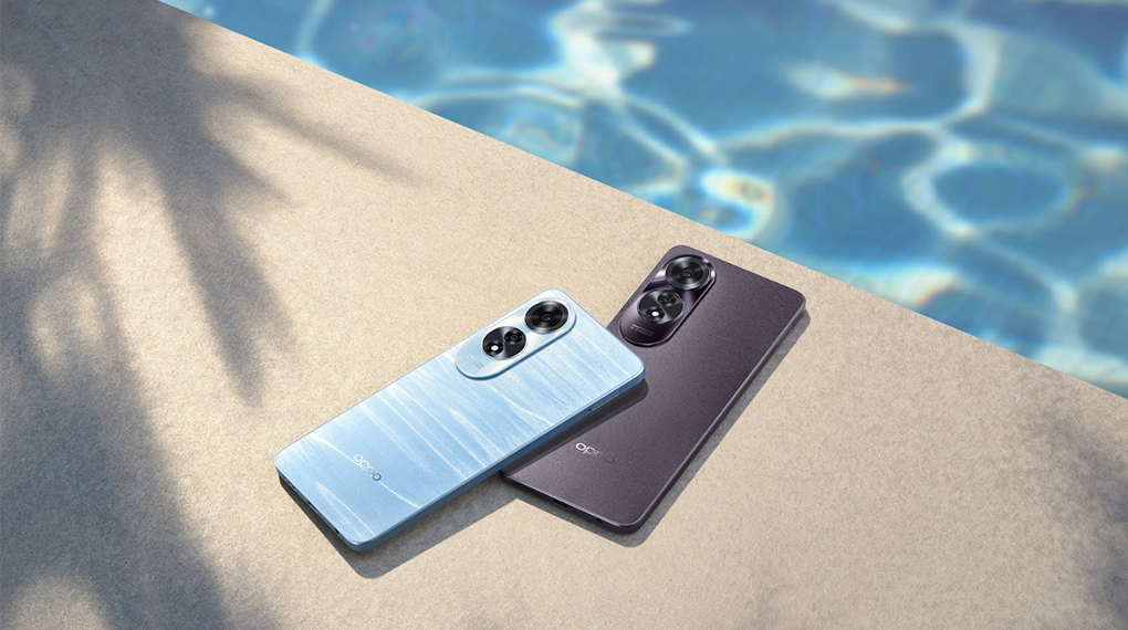 Pilihan warna - Smartphone Oppo A60 8GB/128GB BLUE