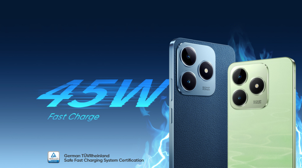 Pengisian daya cepat - Smartphone Realme C63 6GB/128GB JADE GREEN Pengisian daya cepat - Smartphone Realme C63 6GB/128GB JADE GREEN