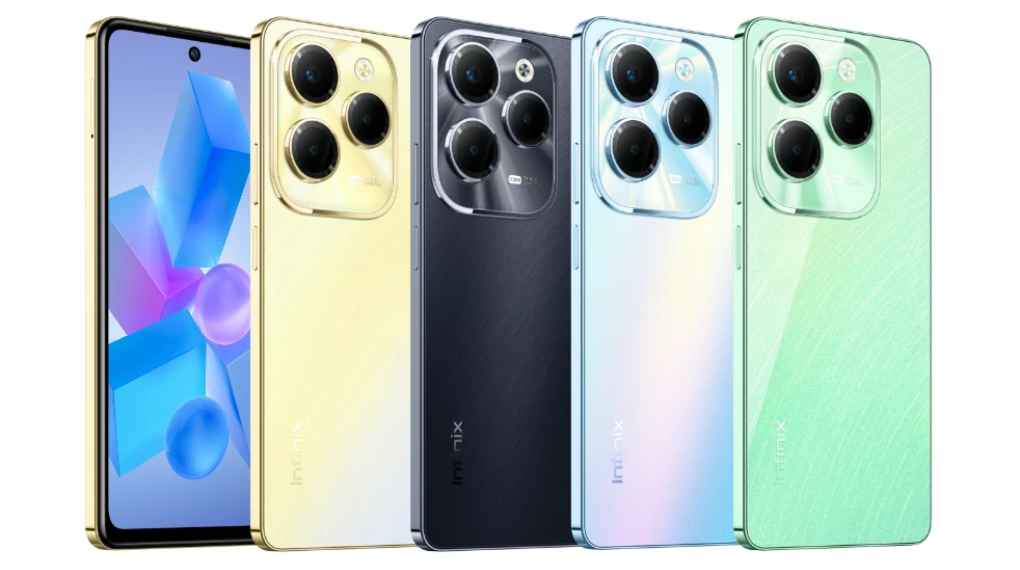 Smartphone Infinix Hot 40 Pro 4G 12GB/256GB HORIZON GOLD - Desain Smartphone Infinix Hot 40 Pro 4G 12GB/256GB HORIZON GOLD - Desain