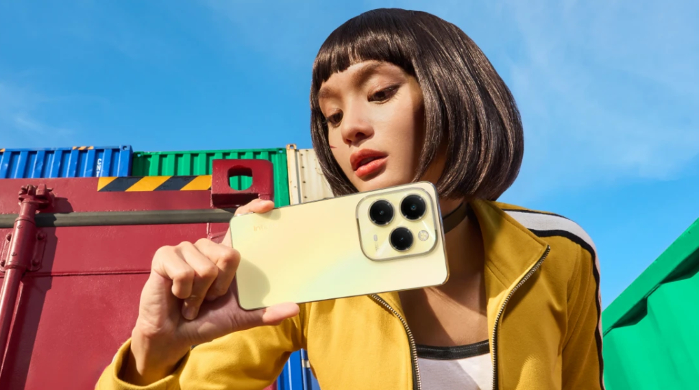 Smartphone Infinix Hot 40 Pro 4G 12GB/256GB HORIZON GOLD - kamera Smartphone Infinix Hot 40 Pro 4G 12GB/256GB HORIZON GOLD - kamera