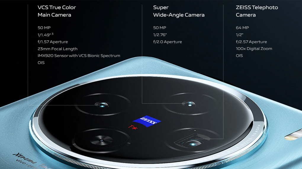 Kamera - Smartphone Vivo X100 12GB/256GB Kamera - Smartphone Vivo X100 12GB/256GB