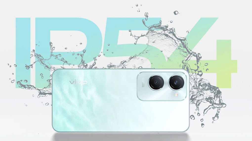 Teknologi tahan air dan debu - Smartphone Vivo Y18 4GB/64GB BLUE Teknologi tahan air dan debu - Smartphone Vivo Y18 4GB/64GB BLUE