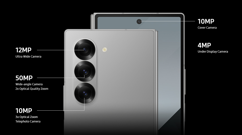 Kamera - Smartphone Samsung Galaxy Z Fold6 12GB/512GB
