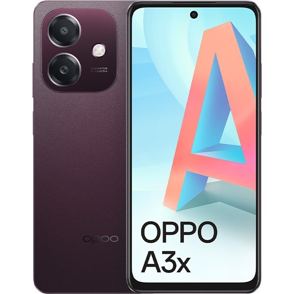 Smartphone Oppo A3X 4GB/64GB NEBULA RED