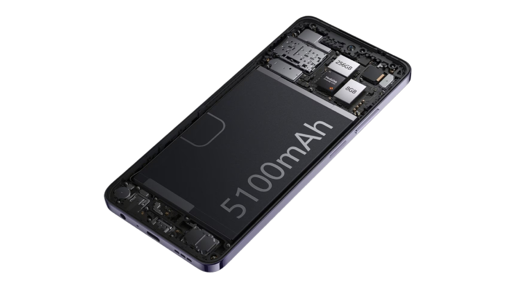 Smartphone OPPO A3 PRO 5G 8GB/256GB - Baterai