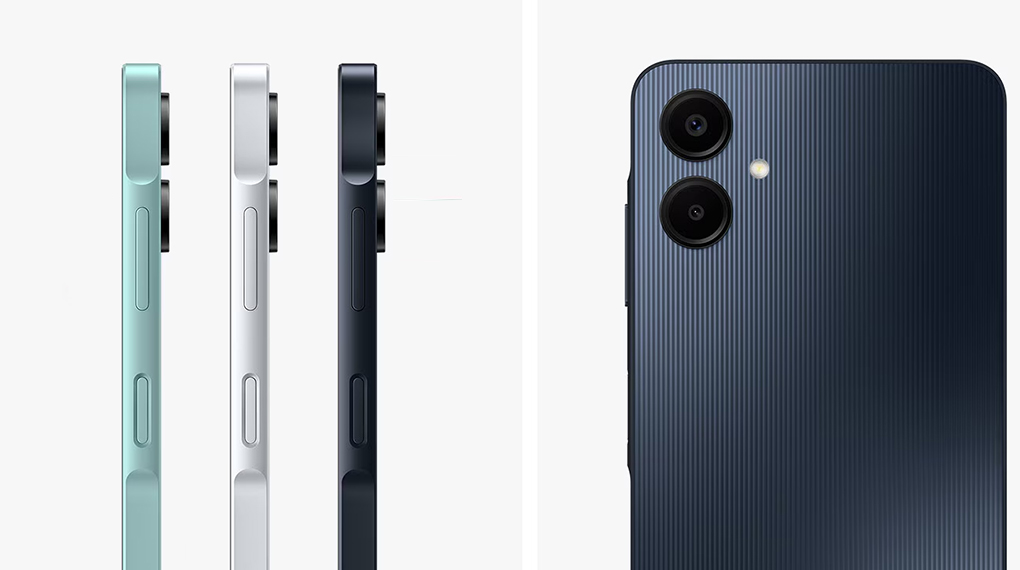 Smartphone Samsung Galaxy A06 - Desain dan Warna