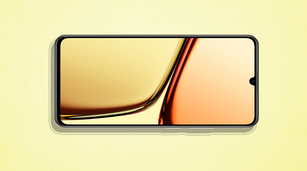 Layar - Realme C61 hadir dengan layar berukuran 6,74 inci yang menggunakan panel IPS LCD, memberikan tampilan luas dan sudut pandang yang baik. Layar ini memiliki resolusi HD+ (720 x 1600 piksel) dengan rasio aspek 20:9 dan kerapatan piksel sekitar 260 ppi. Untuk pengalaman visual yang lebih halus, layar ini didukung oleh refresh rate 90 Hz serta touch sampling rate 180 Hz yang meningkatkan responsivitas terhadap sentuhan. Tingkat kecerahan layar mencapai 450 nit dalam kondisi standar dan dapat meningkat hingga 560 nit pada mode High Brightness Mode (HBM), memastikan tampilan tetap jelas di bawah sinar matahari. Selain itu, layar Realme C61 dilengkapi dengan beberapa fitur menarik, seperti Mini Capsule yang menampilkan notifikasi di sekitar kamera depan, Rainwater Smart Touch yang memungkinkan layar tetap responsif meskipun tangan basah, serta perlindungan ArmorShell untuk mengurangi risiko goresan dan benturan ringan. Tak hanya itu, layar ini juga telah mendapatkan sertifikasi TÜV Rheinland High Reliability yang menjamin daya tahannya terhadap berbagai kondisi penggunaan. Dengan spesifikasi tersebut, Realme C61 menawarkan pengalaman visual yang memuaskan di kelasnya. Layar - Realme C61 hadir dengan layar berukuran 6,74 inci yang menggunakan panel IPS LCD, memberikan tampilan luas dan sudut pandang yang baik. Layar ini memiliki resolusi HD+ (720 x 1600 piksel) dengan rasio aspek 20:9 dan kerapatan piksel sekitar 260 ppi. Untuk pengalaman visual yang lebih halus, layar ini didukung oleh refresh rate 90 Hz serta touch sampling rate 180 Hz yang meningkatkan responsivitas terhadap sentuhan. Tingkat kecerahan layar mencapai 450 nit dalam kondisi standar dan dapat meningkat hingga 560 nit pada mode High Brightness Mode (HBM), memastikan tampilan tetap jelas di bawah sinar matahari. Selain itu, layar Realme C61 dilengkapi dengan beberapa fitur menarik, seperti Mini Capsule yang menampilkan notifikasi di sekitar kamera depan, Rainwater Smart Touch yang memungkinkan layar tetap responsif meskipun tangan basah, serta perlindungan ArmorShell untuk mengurangi risiko goresan dan benturan ringan. Tak hanya itu, layar ini juga telah mendapatkan sertifikasi TÜV Rheinland High Reliability yang menjamin daya tahannya terhadap berbagai kondisi penggunaan. Dengan spesifikasi tersebut, Realme C61 menawarkan pengalaman visual yang memuaskan di kelasnya.