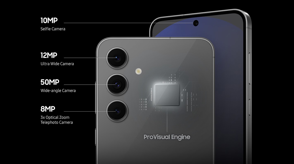 Kamera - Smartphone Samsung Galaxy S24 FE 5G 8GB/256GB Kamera - Smartphone Samsung Galaxy S24 FE 5G 8GB/256GB