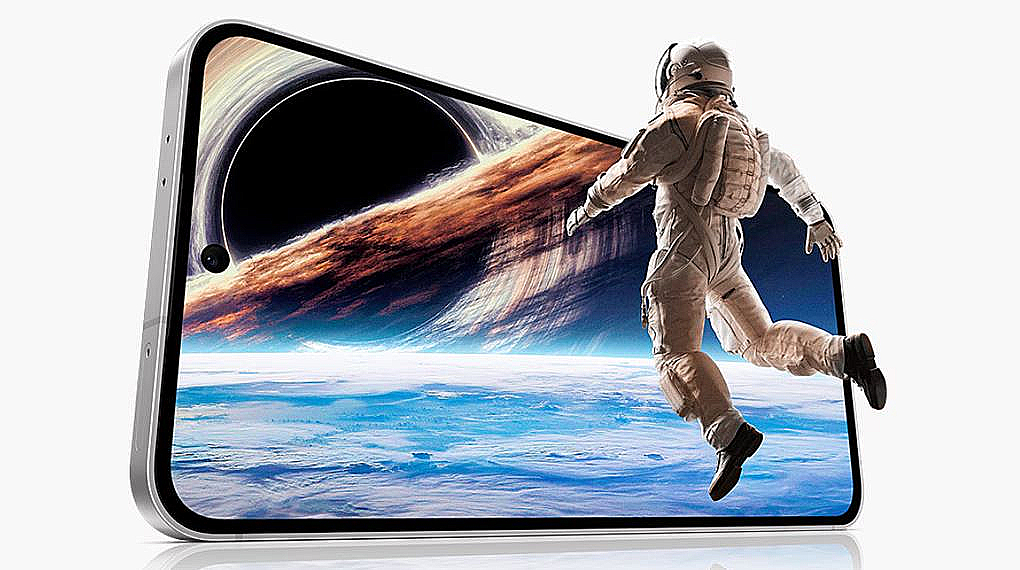 Layar - Smartphone Samsung Galaxy S24 FE 5G 8GB/128GB BLUE