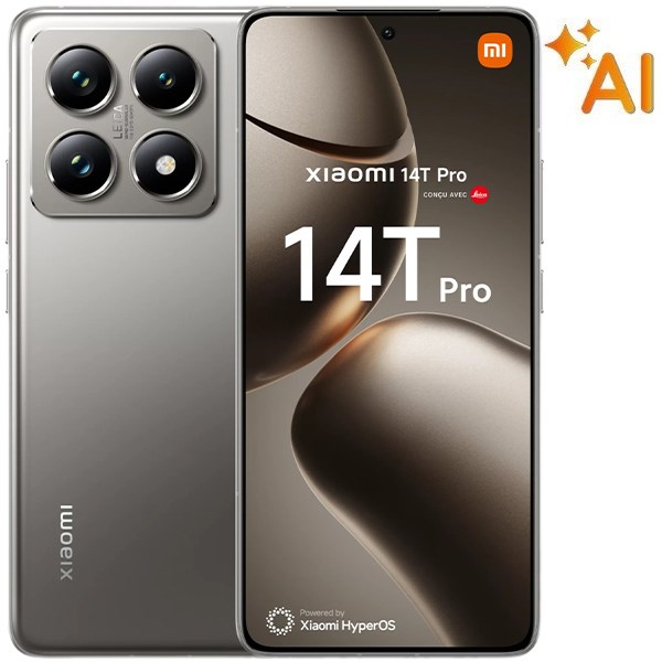 Smartphone Xiaomi 14T Pro 5G 12GB/512GB GRAY