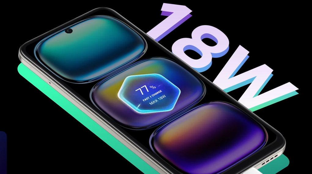 Teknologi pengisian daya - Smartphone Infinix Hot 50i 6GB/128GB