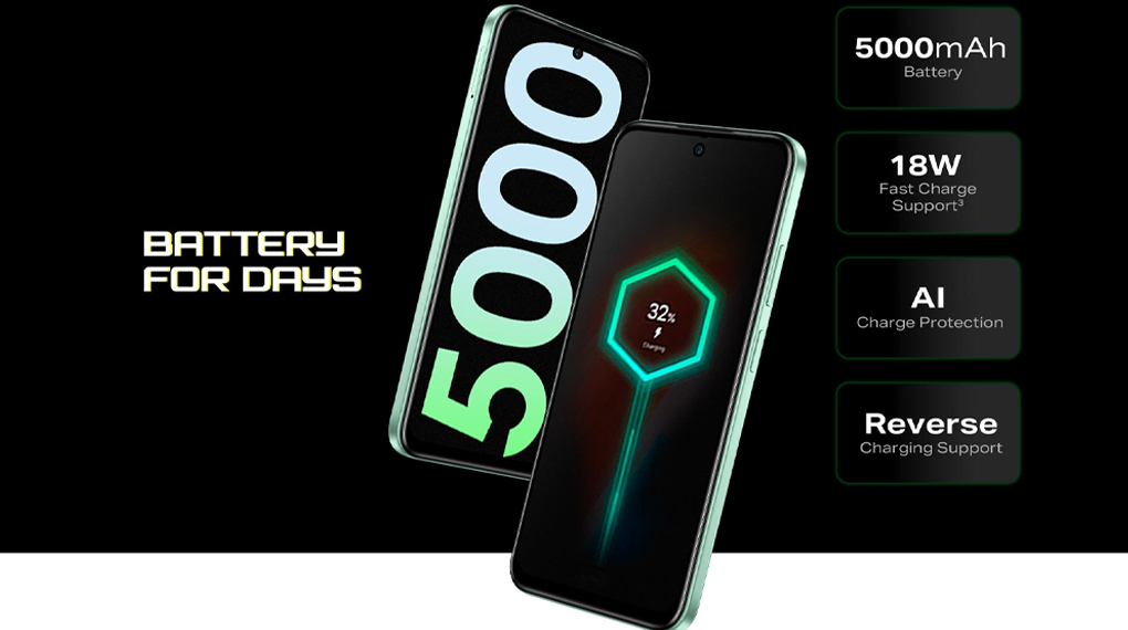 Baterai - Smartphone Infinix Hot 50 6GB/256GB
