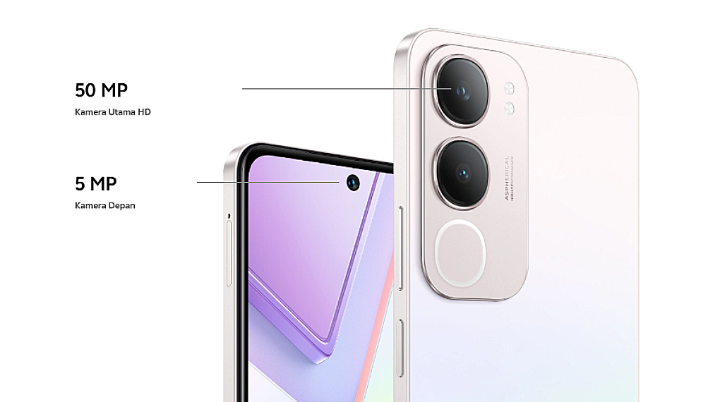 Sistem Kamera - Smartphone VIVO Y19s 4GB/64GB SILVER