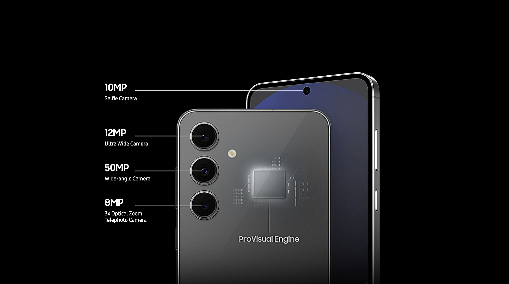 Sistem Kamera - Smartphone Samsung Galaxy S24 FE 5G 8GB/512GB GRAPHITE Sistem Kamera - Smartphone Samsung Galaxy S24 FE 5G 8GB/512GB GRAPHITE