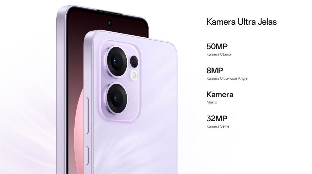 Kamera - Smartphone OPPO Reno13 F 4G 8GB/256GB