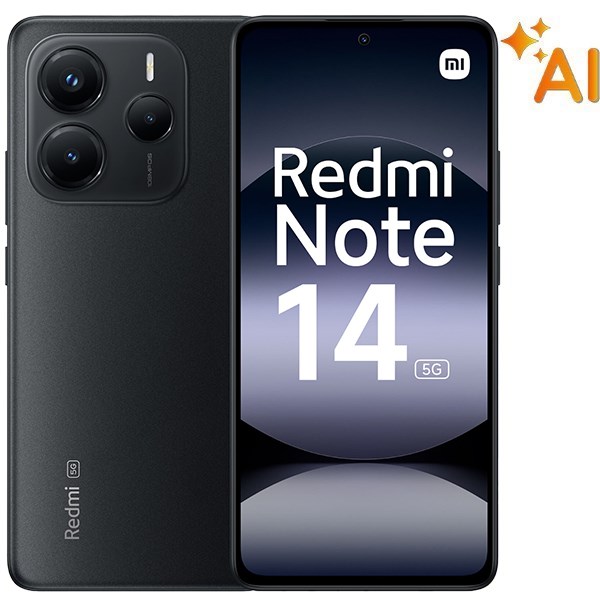 Smartphone Redmi Note 14 5G 8GB/256GB BLACK