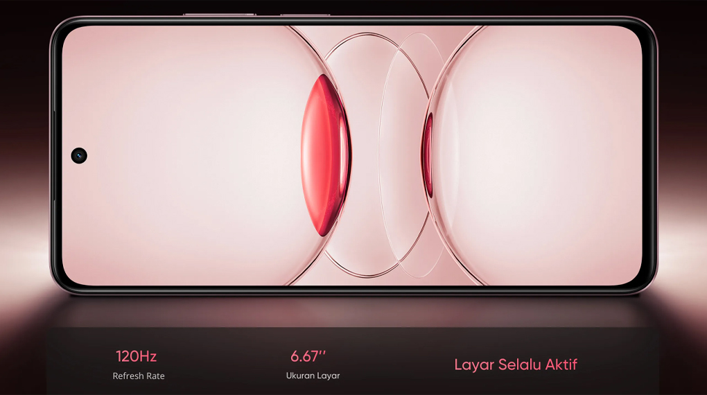 Layar - Smartphone realme C75x 8GB/128GB