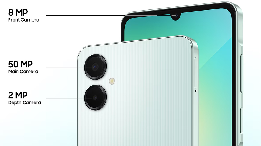 Kamera - Smartphone Samsung Galaxy A06 5G 6GB/128GB Kamera - Smartphone Samsung Galaxy A06 5G 6GB/128GB