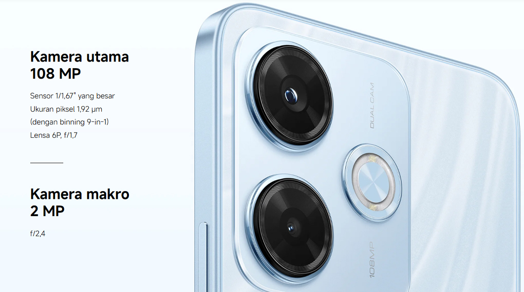 Kamera - Smartphone Redmi 13X 8GB/128GB Kamera - Smartphone Redmi 13X 8GB/128GB