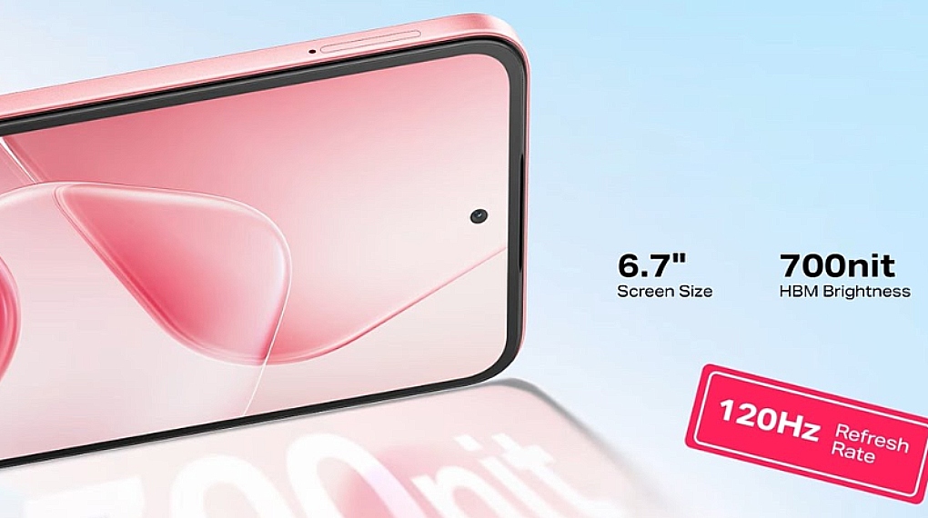 Layar - Smartphone Infinix Hot 60i 8GB/256GB Layar - Smartphone Infinix Hot 60i 8GB/256GB