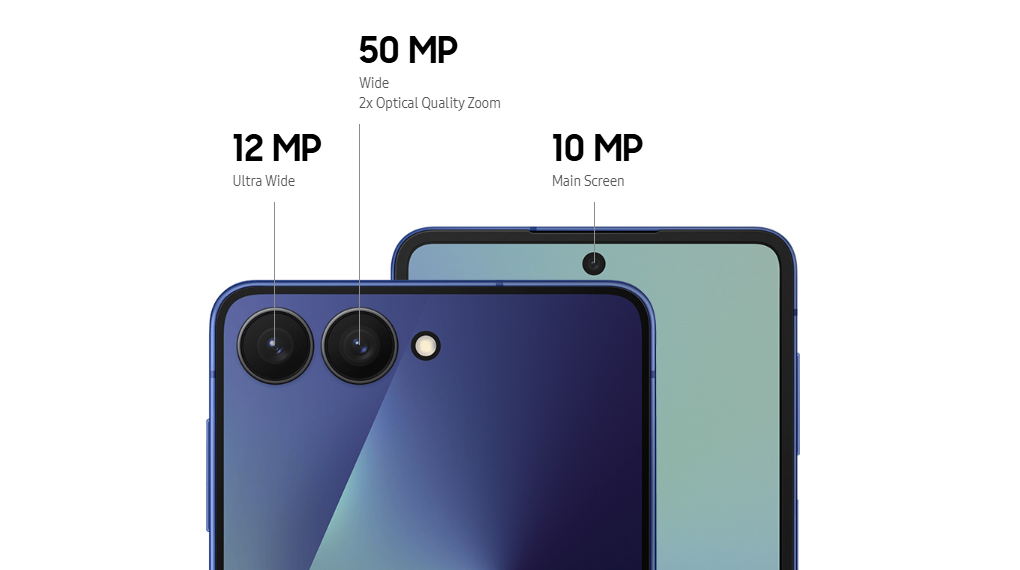 Kamera - Smartphone Samsung Galaxy Z Flip7 5G 12GB/512GB Kamera - Smartphone Samsung Galaxy Z Flip7 5G 12GB/512GB