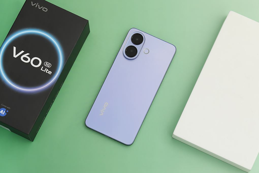 Desain - Smartphone Vivo V60 Lite 5G 8GB/256GB Desain - Smartphone Vivo V60 Lite 5G 8GB/256GB