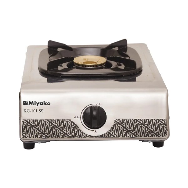 Kompor Gas 1 Tungku Miyako KG-101 SS