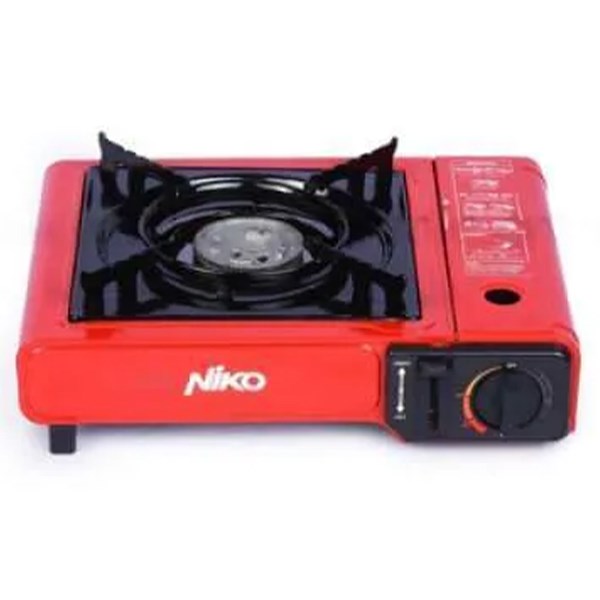 Kompor Gas 1 Tungku Portable Niko NK-268C Red