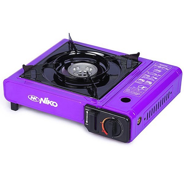 Kompor Gas Portable Niko NK-268C Violet