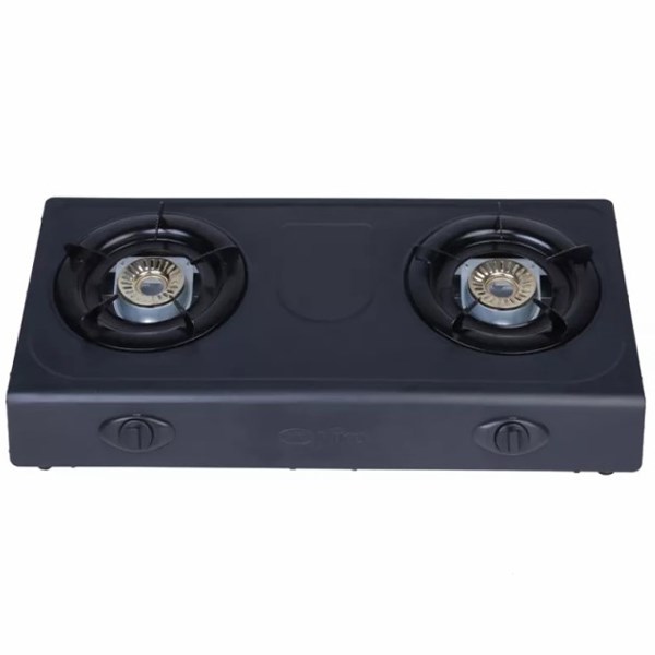 Kompor Gas 2 Tungku Niko NK-555 Black