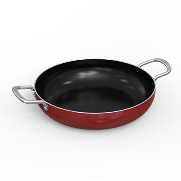 Fry Pan Aluminium Anti Lengket Sunhouse 18 cm CT18R2