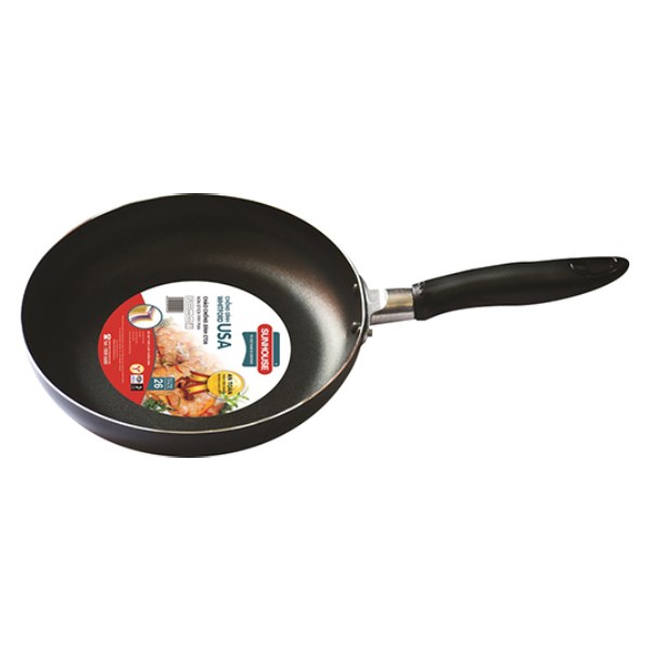 Fry Pan Aluminium Anti Lengket Sunhouse 26 cm CT26