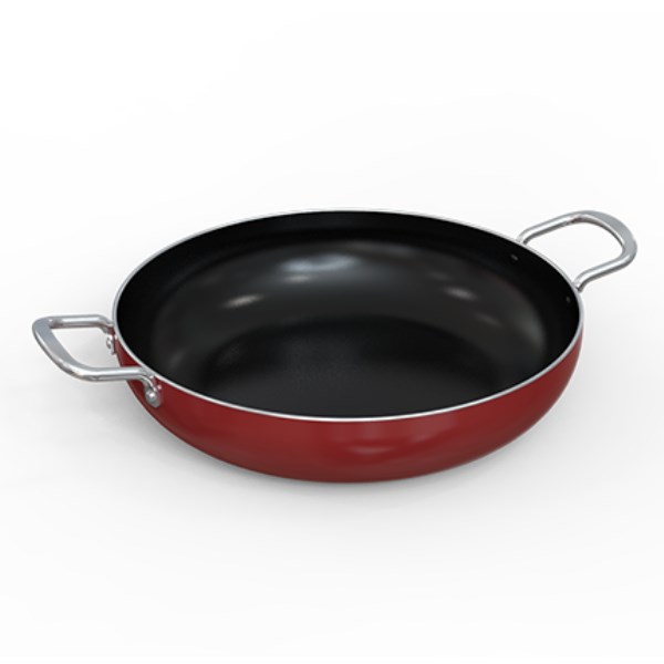 Fry Pan Aluminium Anti Lengket Sunhouse 26 cm CT26R2