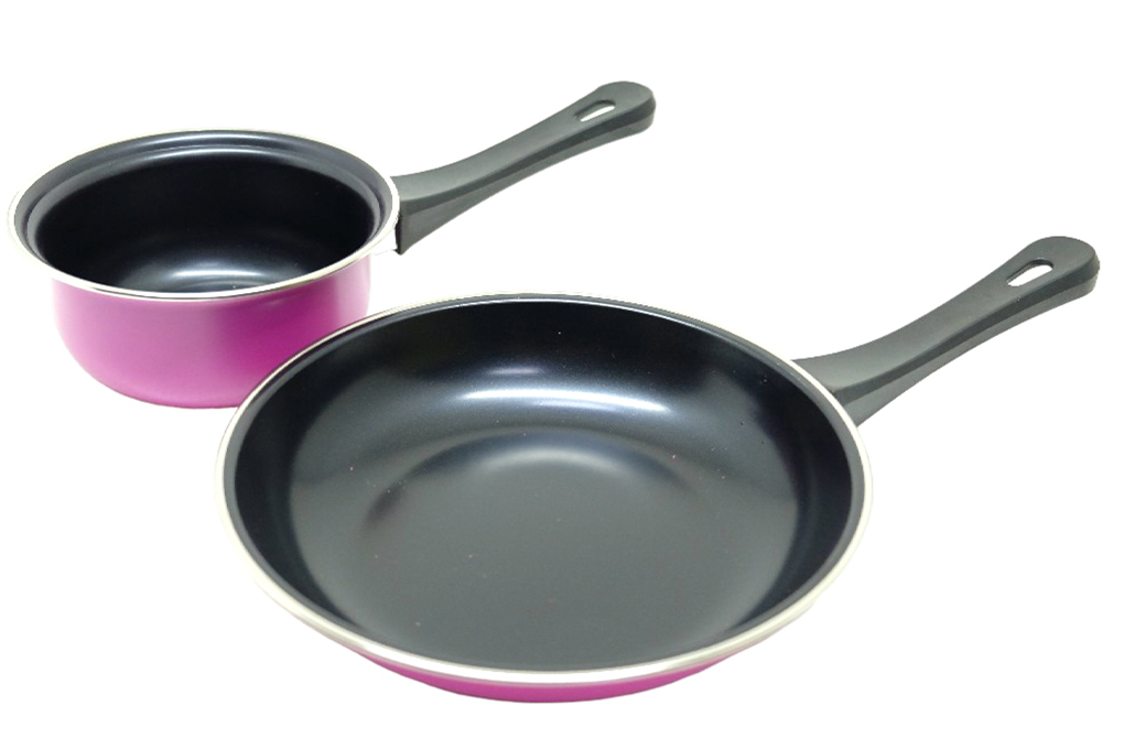 Cooking Set EAEAABCH Fry Pan 20cm Pot 14cm