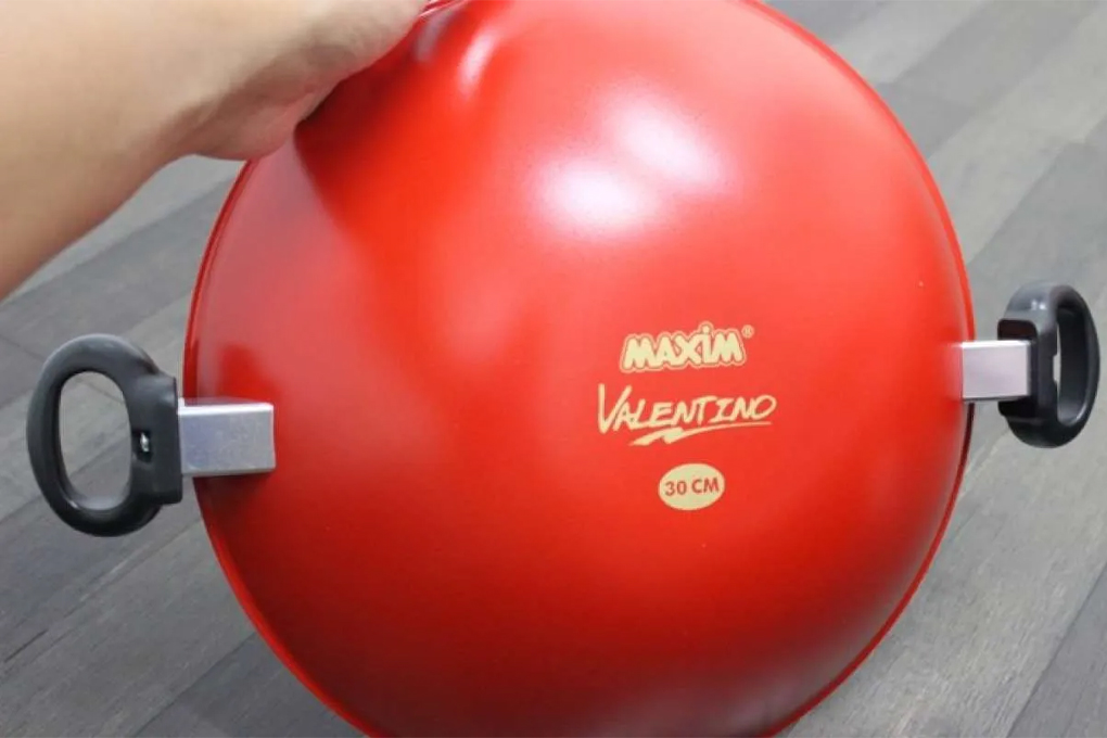 Wok Pan Teflon Anti Lengket 30 cm Maxim Valentino