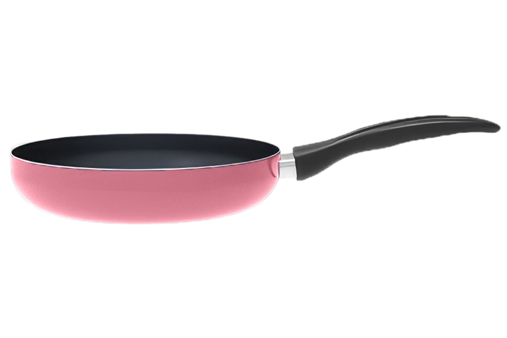 Fry Pan Alumunium Anti Lengket Sunhouse SV18 Pink