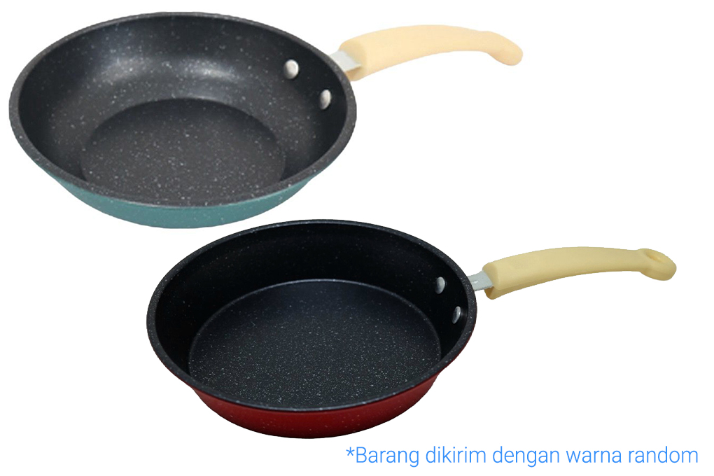 Fry Pan Stainless Steel Anti Lengket EAEAABCH 18 cm