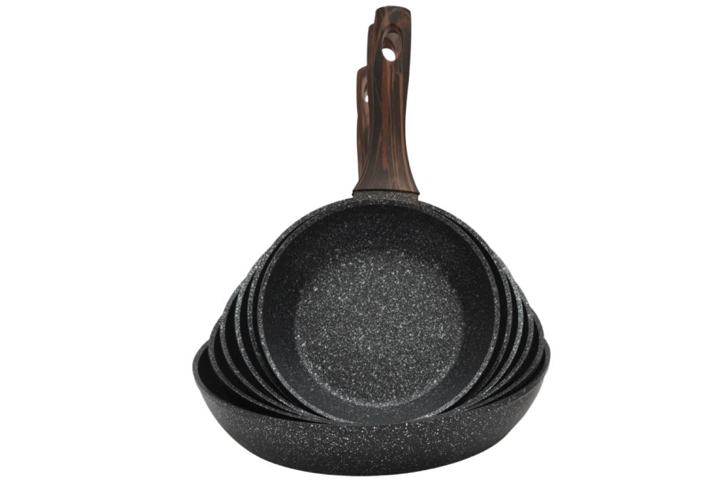 Deep Fry Pan Marble Anti Lengket Miyako DFP-2411 M B 24cm