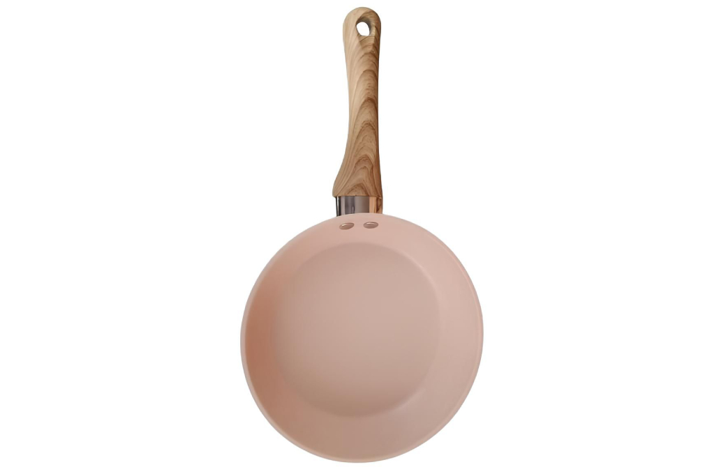 Fry Pan Marble Anti Lengket Sunhouse Fancy FC24 Pink