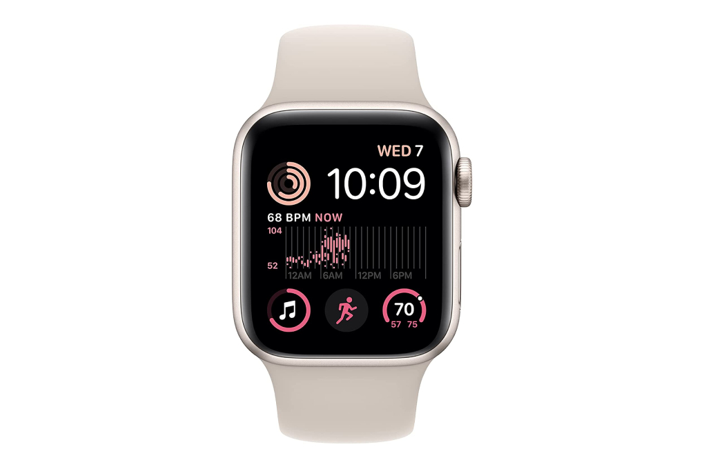 Apple Watch SE Gen 2 GPS 40 Mm STARLIGHT ALUMINIUM - | Erablue.id