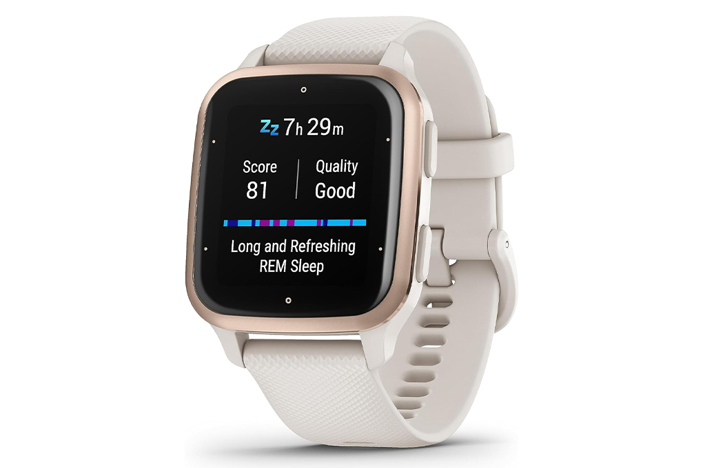 Smartwatch Garmin Venu Sq 2 Music Edition Ivory Peach 35.9 mm