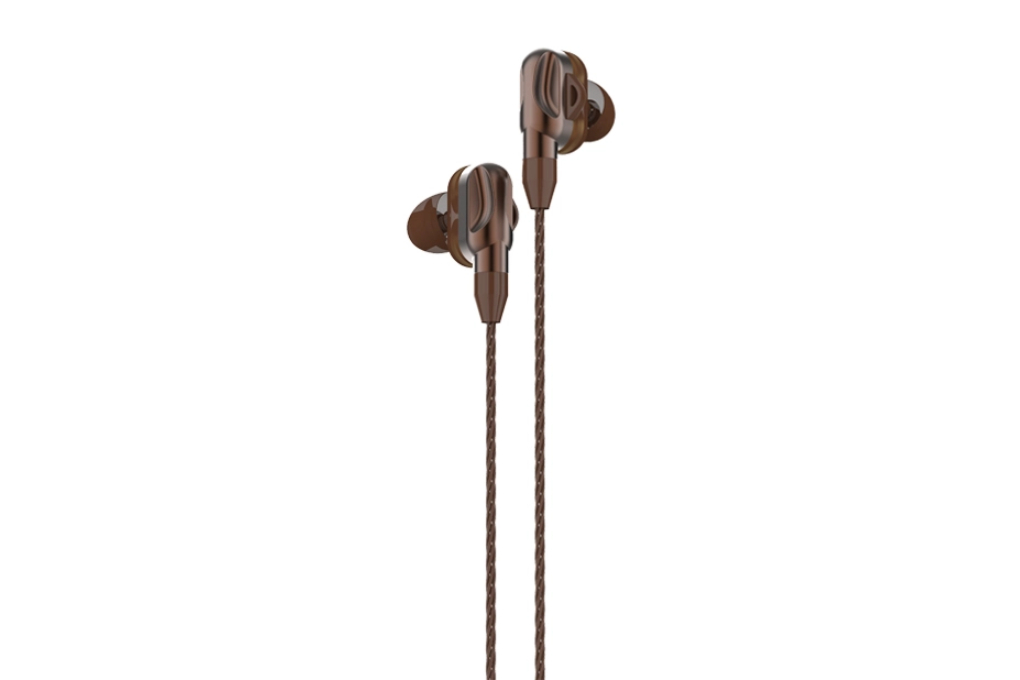 Earphone Berkabel Loops Pro W2 BROWN