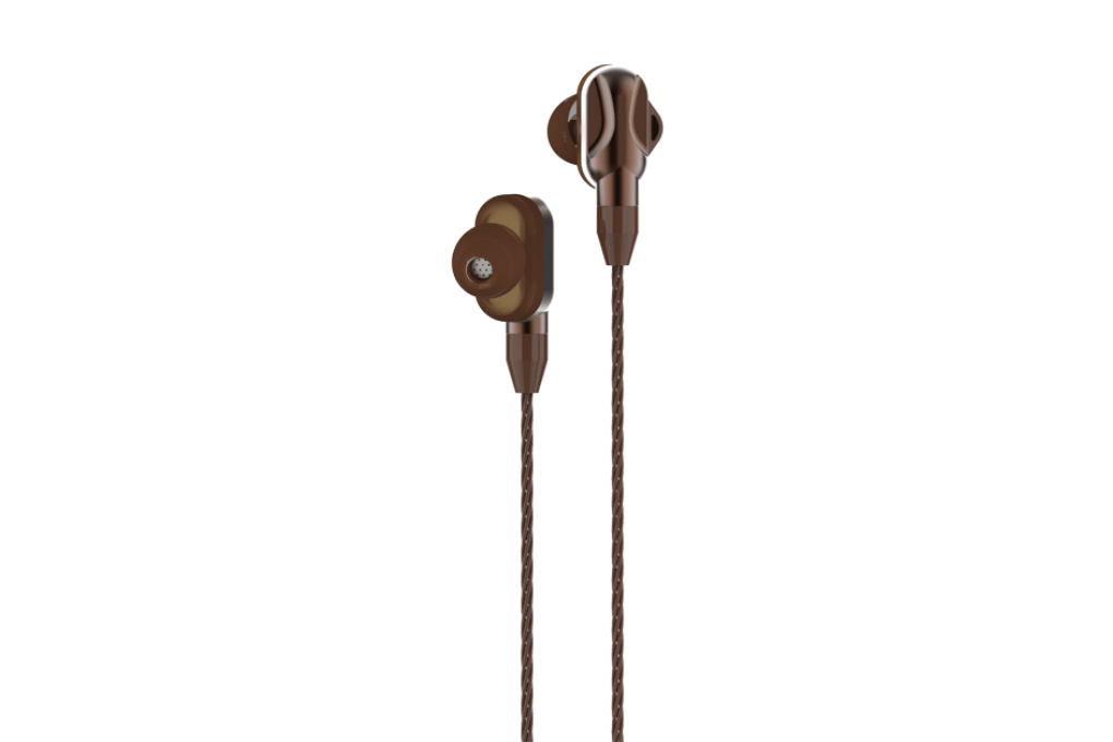Earphone Berkabel Loops Pro W2 BROWN 2