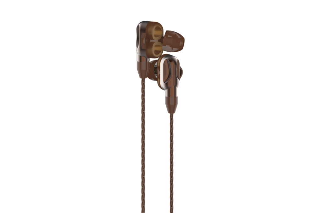 Earphone Berkabel Loops Pro W2 BROWN 3