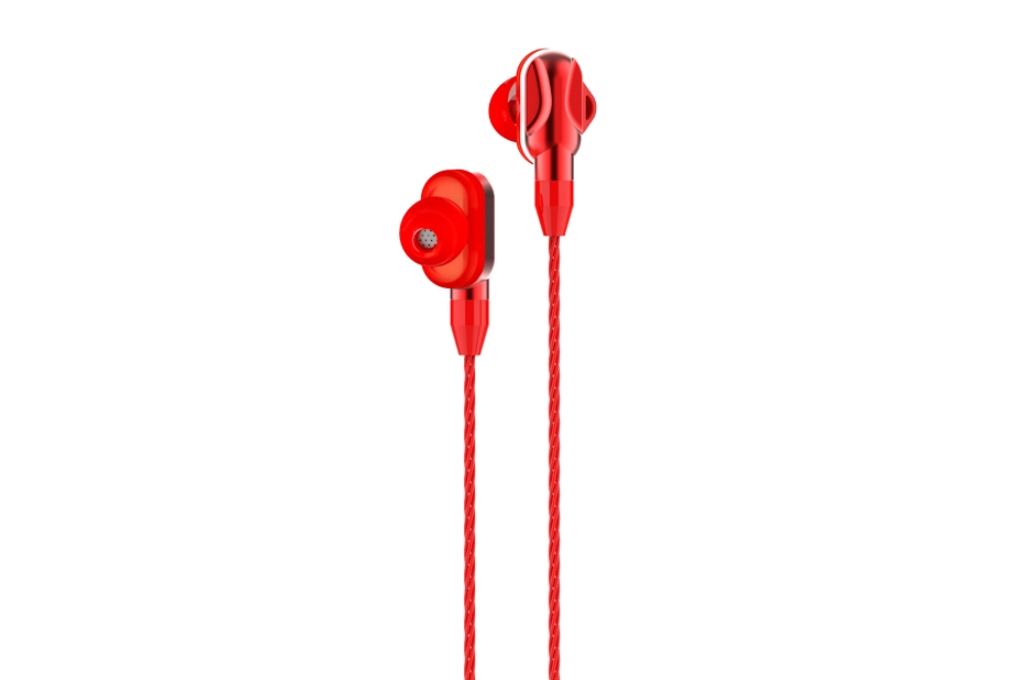 Earphone Berkabel Loops Pro W2 RED