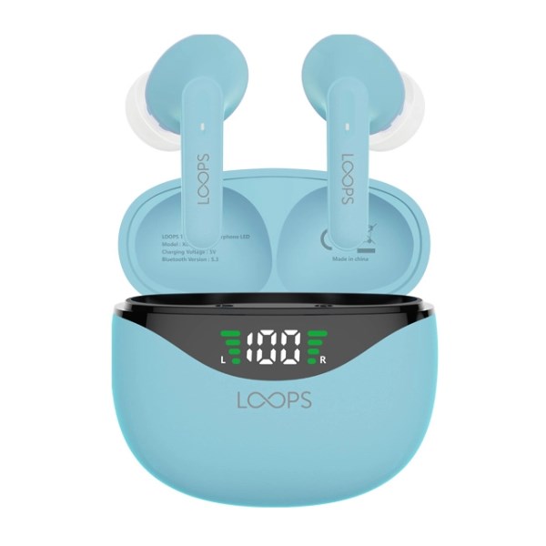 Earphone Bluetooth Loops TWS LED X05 SKY