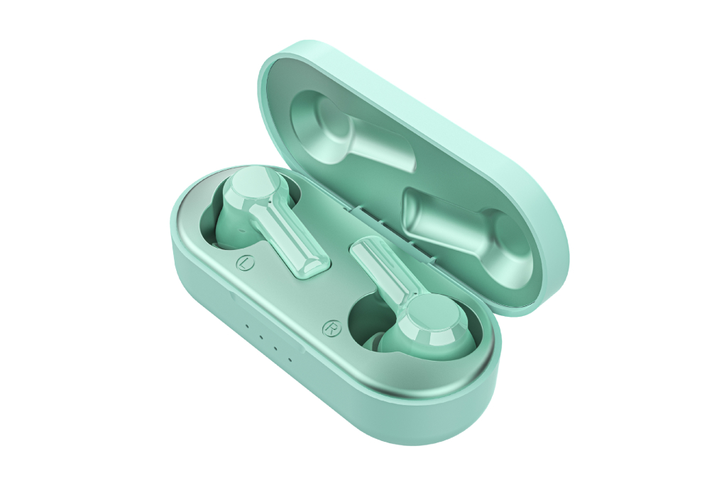 Earphone Bluetooth Olike TWS Sound Pellet T102 GREEN