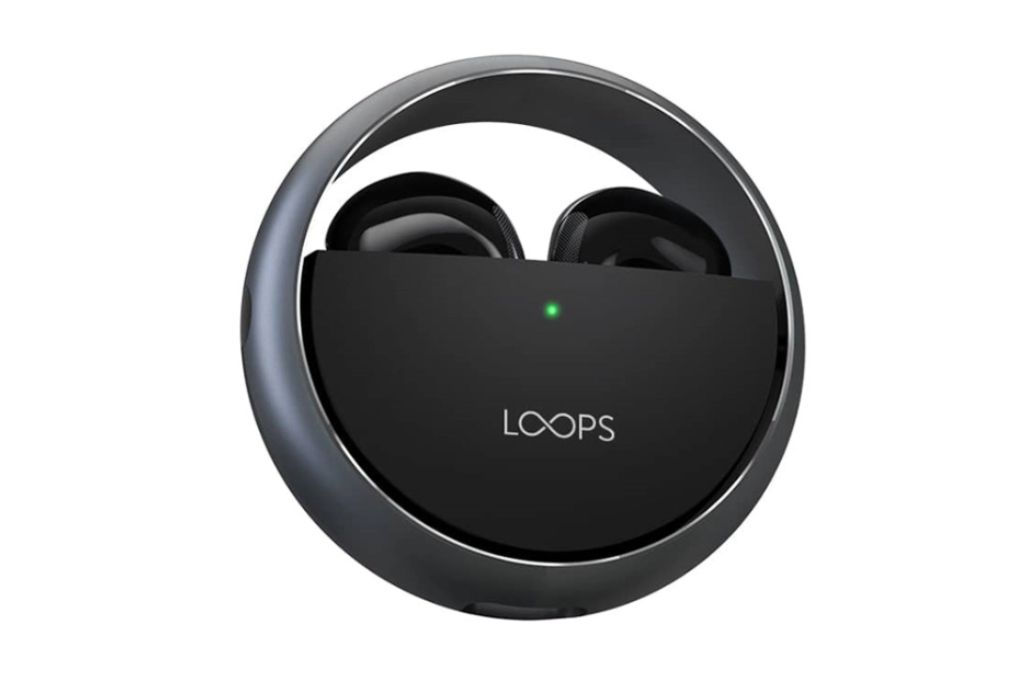 Earphone Bluetooth Loops TWS Stereo Ring X06 BLACK 2