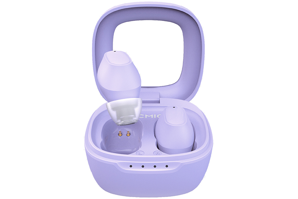 Earphone Bluetooth Acmic TWS Zendio Lite Purple